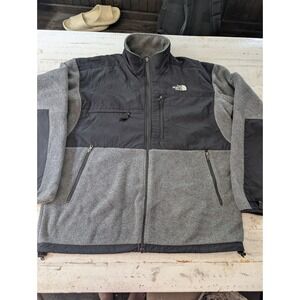 Vintage 90's The North Face Jacket Men's Size XL Gray Denali Fleece Polartec